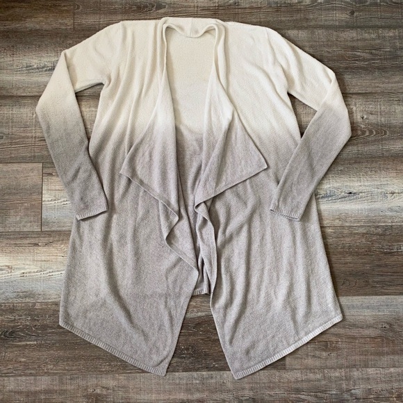 Barefoot Dreams Womens Small Medium Bamboo Chic Calypso Ombre Knit Cardigan Wrap - Picture 10 of 10